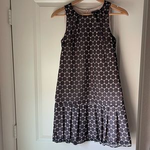 Club Monaco Pink and Black Polkadot Dress. Excellent condition!